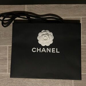 Chanel Boutique Black Gift Bag